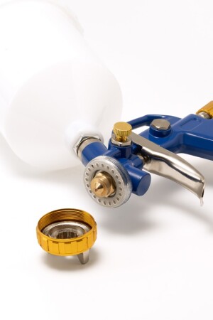 Краскопульт HP СБ 600 мл, пластик, Ø 1,8 мм, 120-170 лмін, 3,5-5,0 бар MASTERTOOL 81-8716 (524082) фото 2