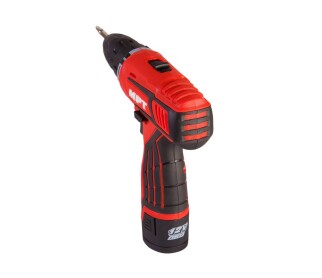 Дрель-шуруповерт аккумуляторная 12VLi-ion,1.5 Ач, 2 скор, 0-4001450 обмин, 10мм,2 АКБ,кейс MPT MCDT1226.B2 (523863) фото 4