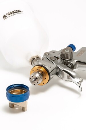 Краскопульт HVLP СБ 600 мл, пластик, Ø 1,4 мм, 160-240 лмін, 3-4 бар MASTERTOOL 80-8904 (524066) фото 2