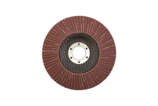 Диск шліфувальний пелюстковий конусний Т29 зерно 100 125 * 22 мм MASTERTOOL 08-3210 (522361) фото 2