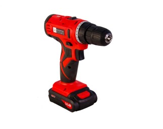 Дрель-шуруповерт аккумуляторная 14.4VLi-ion,1.3 Ач, 2 скор, 0-4001450 обмин, 10мм,2 АКБ,кейс MPT MCDT1423.A2 (523886) фото 4