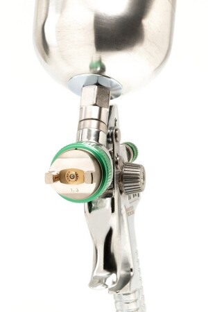 HVLP Spray Gun VB 600 ml, aluminum, Ø 1.3 mm, 150-220 lmin, 3-4 bar MASTERTOOL 80-8907 (524096) фото 1