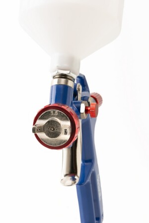 Краскопульт HP СБ 600 мл, пластик, Ø 1,5 мм, 120-170 лмін, 3,5-5,0 бар MASTERTOOL 81-8718 (524036) фото 1