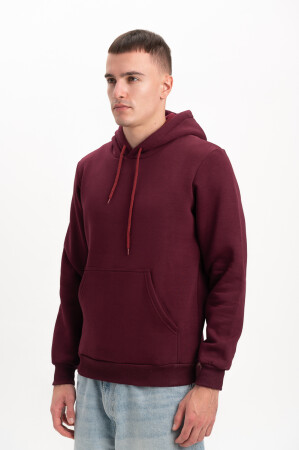 Мужское Худи AndreStar 7765 Бордовый (557268) фото 3