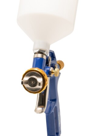 Краскопульт HP СБ 600 мл, пластик, Ø 1,8 мм, 120-170 лмін, 3,5-5,0 бар MASTERTOOL 81-8716 (524082) фото 1