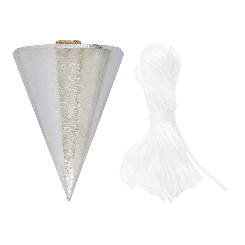 Прямовис будівельний металевий конусний, 300 г MASTERTOOL 30-0602 (523384) фото 1