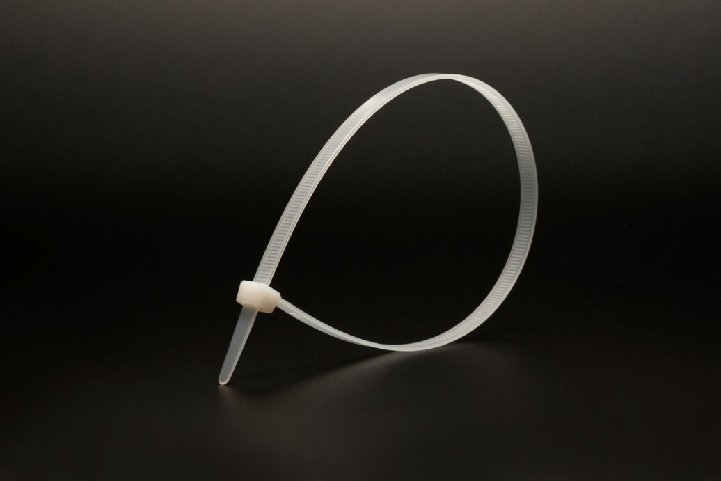 Хомут пластиковый 7,6*400 мм белый, 50 шт MASTERTOOL 20-1826 (524397) фото 2