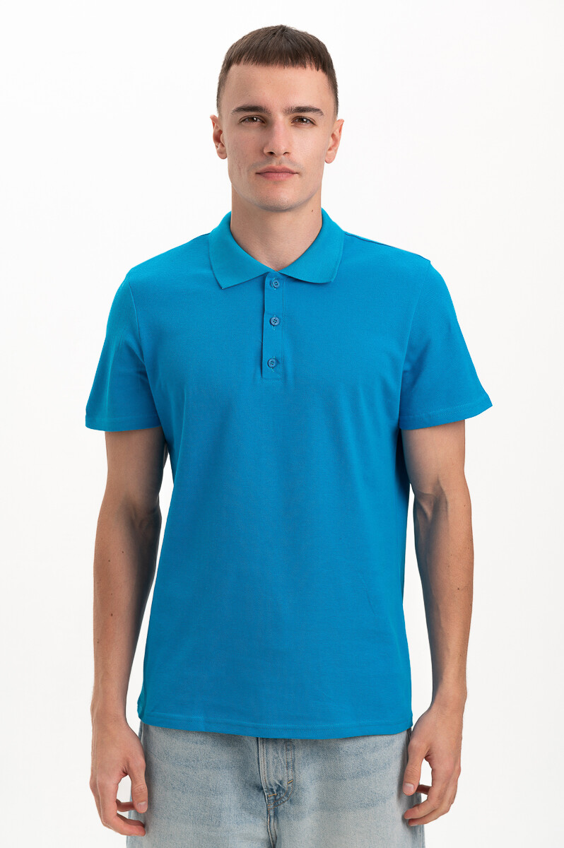 Поло Мужское AndreStar Эгоист 7023 Бирюзовый (557294) фото 1