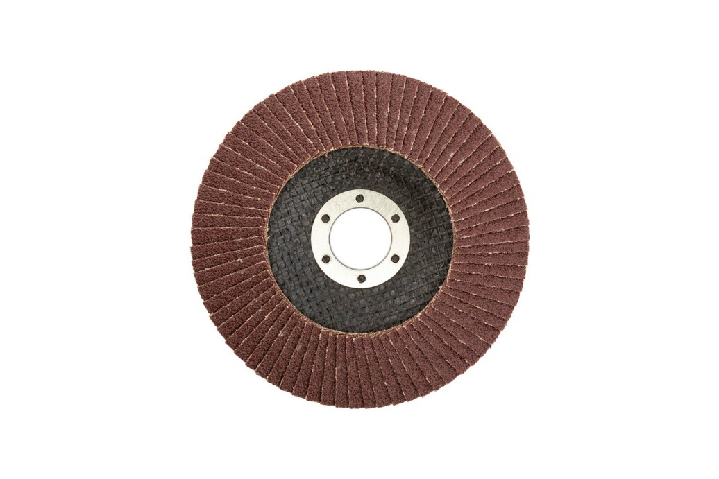 Диск шлифовальный лепестковый конусный Т29 зерно 80 125*22 мм MASTERTOOL 08-3208 (522333) фото 2