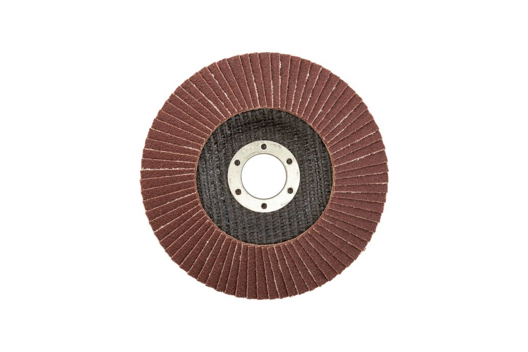 Диск шліфувальний пелюстковий конусний Т29 зерно 100 125 * 22 мм MASTERTOOL 08-3210 (522361) фото 2