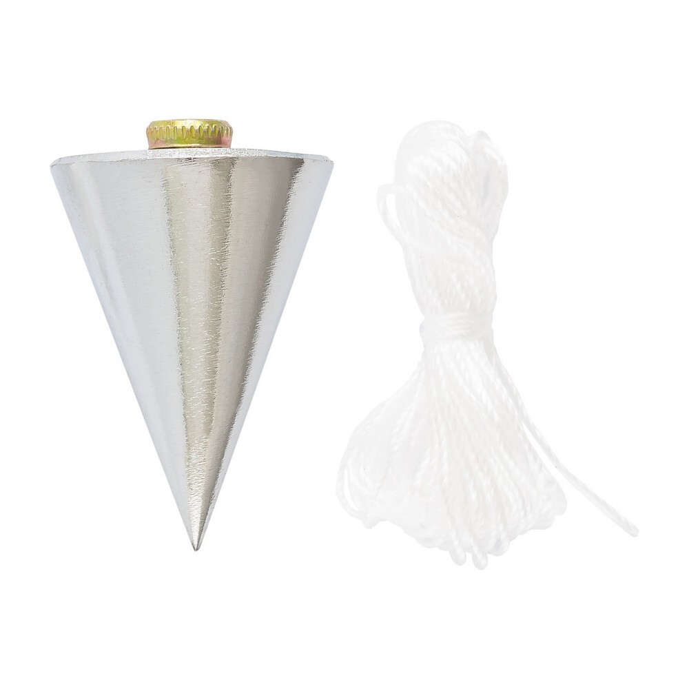 Прямовис будівельний металевий конусний, 100 г MASTERTOOL 30-0601 (523389) фото 1