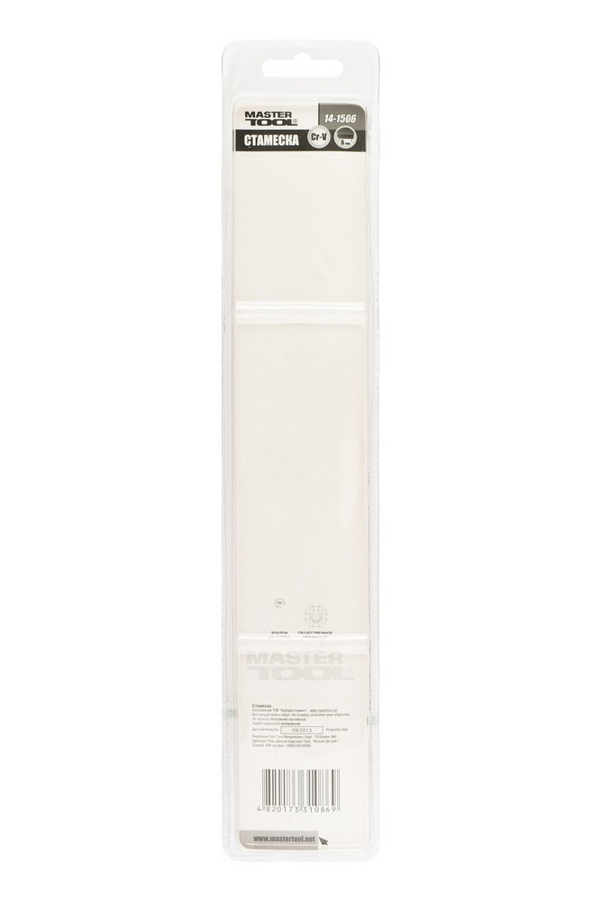 Стамеска ударна 6мм, хром-ванадій MASTERTOOL 14-1506 (523676) фото 6