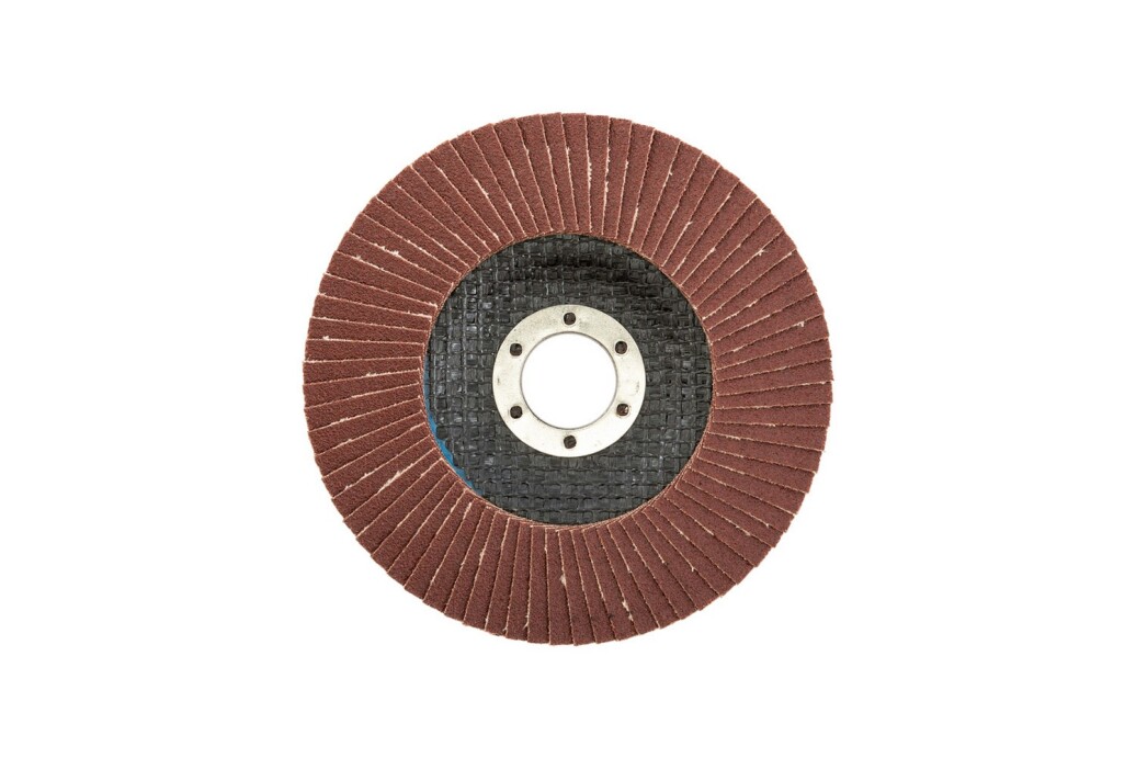 Диск шлифовальный лепестковый Т27 зерно 120 125*22 мм MASTERTOOL 08-2212 (522294) фото 2