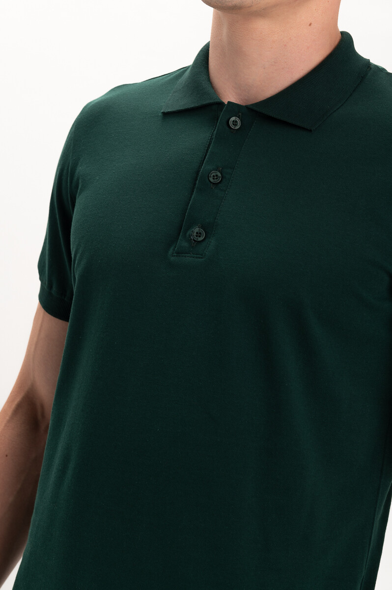 Поло Мужское AndreStar Aktive 7056-1 Темно-зеленый (557335) фото 4