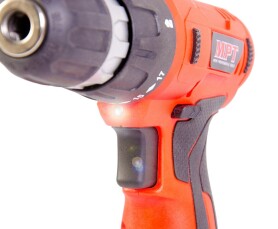 Дрель - шуруповерт аккумуляторная 12V, Li-ion,1.3 Ач, 0-700 обмин., 0-10 мм, 2 АКБ, кейс MPT MCDT1215.B2 (523907) фото 4