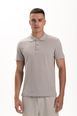 Поло Чоловіче AndreStar Егоїст 7042 Світло-сірий (557291) фото 1