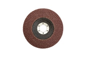 Диск шлифовальный лепестковый конусный Т29 зерно 80 125*22 мм MASTERTOOL 08-3208 (522333) фото 2