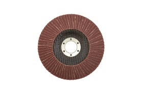 Диск шліфувальний пелюстковий конусний Т29 зерно 100 125 * 22 мм MASTERTOOL 08-3210 (522361) фото 2