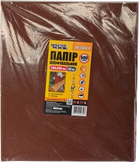Папір шліфувальний водостійкий  Р600 230*280 мм, 20 шт MASTERTOOL 08-2660-Р (522454) фото 2