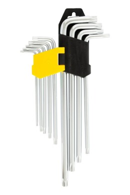 Ключи TORX набор 9 шт CrV длинные MASTERTOOL 75-0961 (522802) фото 2