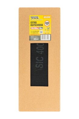 Abrasive mesh 400 107 * 280 mm MASTERTOOL 08-0240 фото 1
