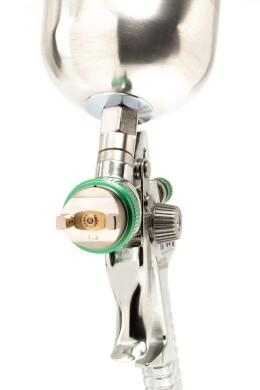 HVLP Spray Gun VB 600 ml, aluminum, Ø 1.3 mm, 150-220 lmin, 3-4 bar MASTERTOOL 80-8907 (524096) фото 1