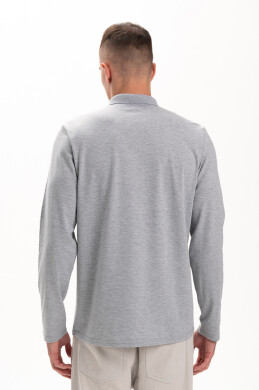 Поло Чоловіче AndreStar з довгим рукавом 7078 меланж (557338) фото 2