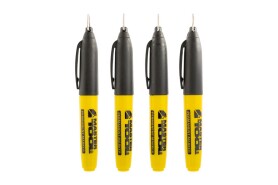 Маркер перманентний чорний, упак. 80шт MASTERTOOL 14-1820 (523449) фото 2