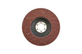 Диск шлифовальный лепестковый Т27 зерно 120 125*22 мм MASTERTOOL 08-2212 (522294) фото 2