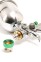 HVLP Spray Gun VB 600 ml, aluminum, Ø 1.3 mm, 150-220 lmin, 3-4 bar MASTERTOOL 80-8907 (524096) фото 2